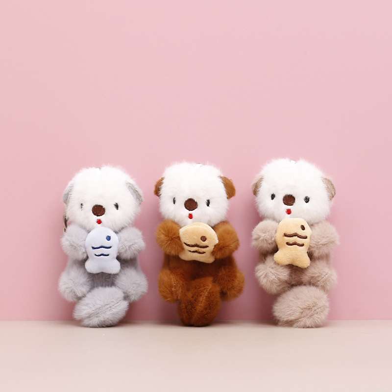 ふわふわ カワウソ 癒し ギフト向け くまぬいぐるみ #195