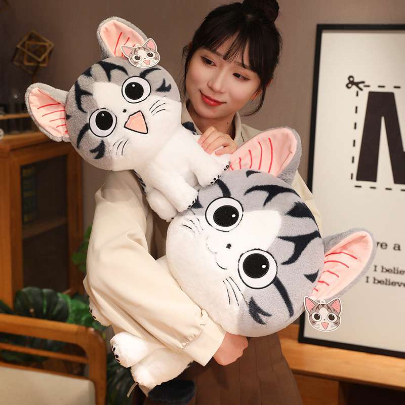もちもちチーキー子猫のぬいぐるみ