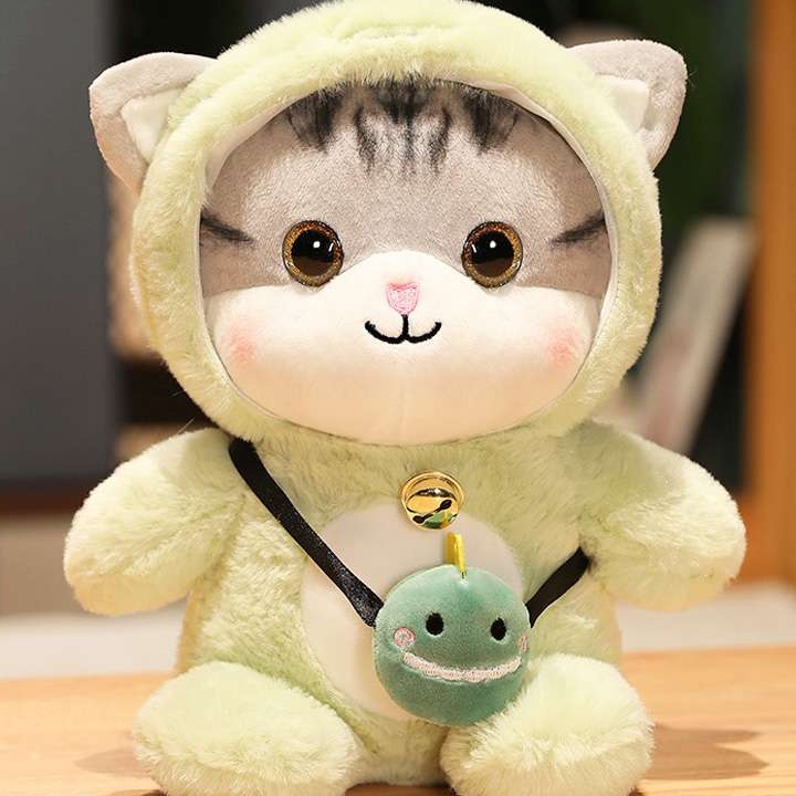 もふもふ招き猫風ぬいぐるみ