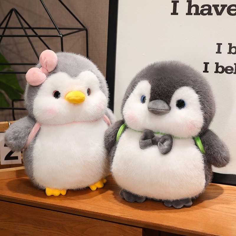 もこもこ皇帝ペンギンぬいぐるみ