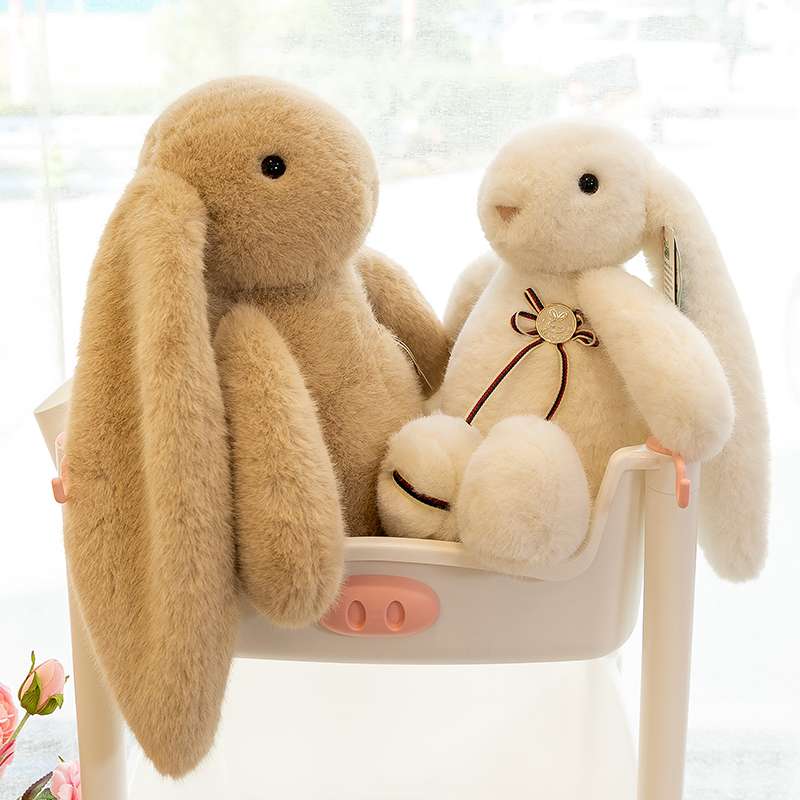 ぬいぐるみ もふもふロップイヤーうさぎ