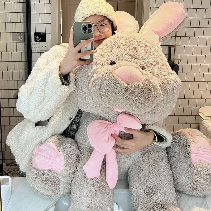 ぬいぐるみ もふもふ大きなうさぎのお友達