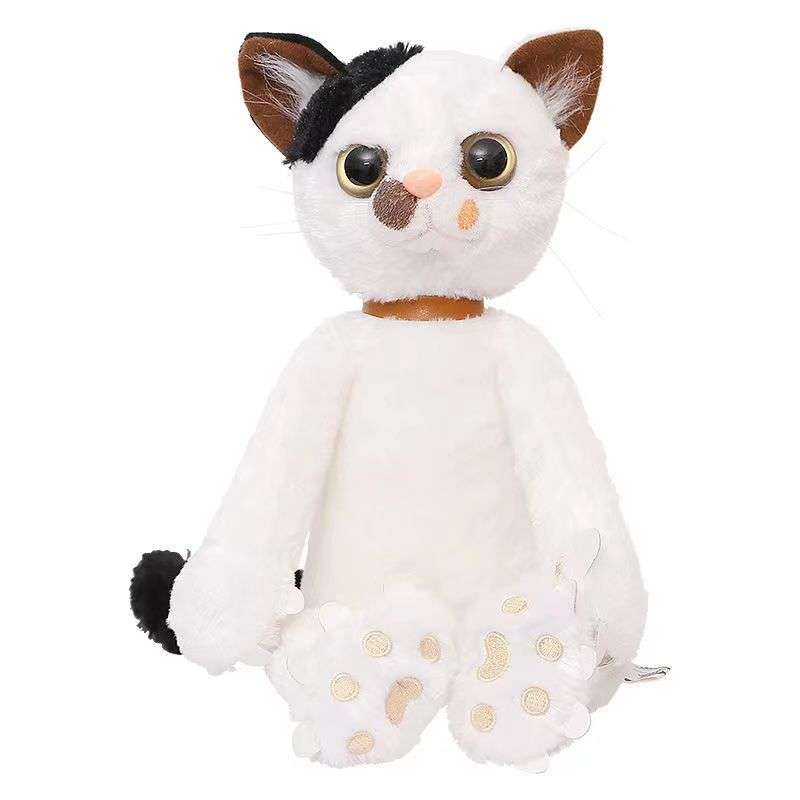 ぬいぐるみ もふもふ三毛猫のお友達