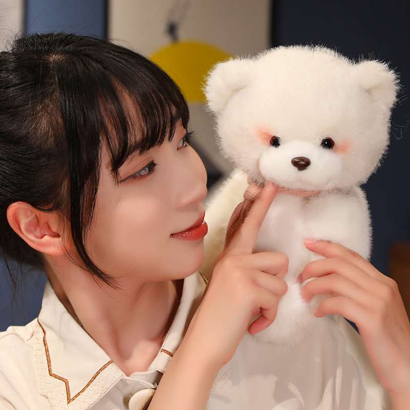 くまぬいぐるみ ふわもこマフラーくまちゃん