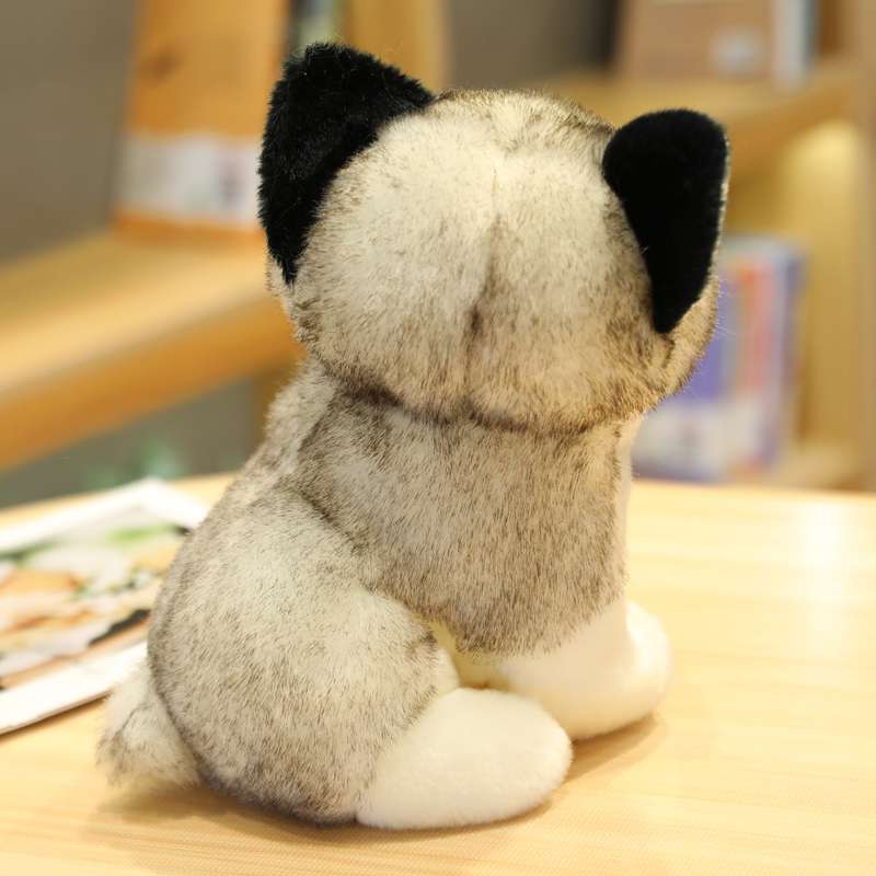 もふもふハスキーぬいぐるみ