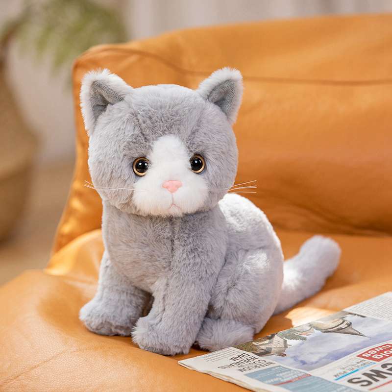 ぬいぐるみ もふもふ癒しの招き猫ちゃん