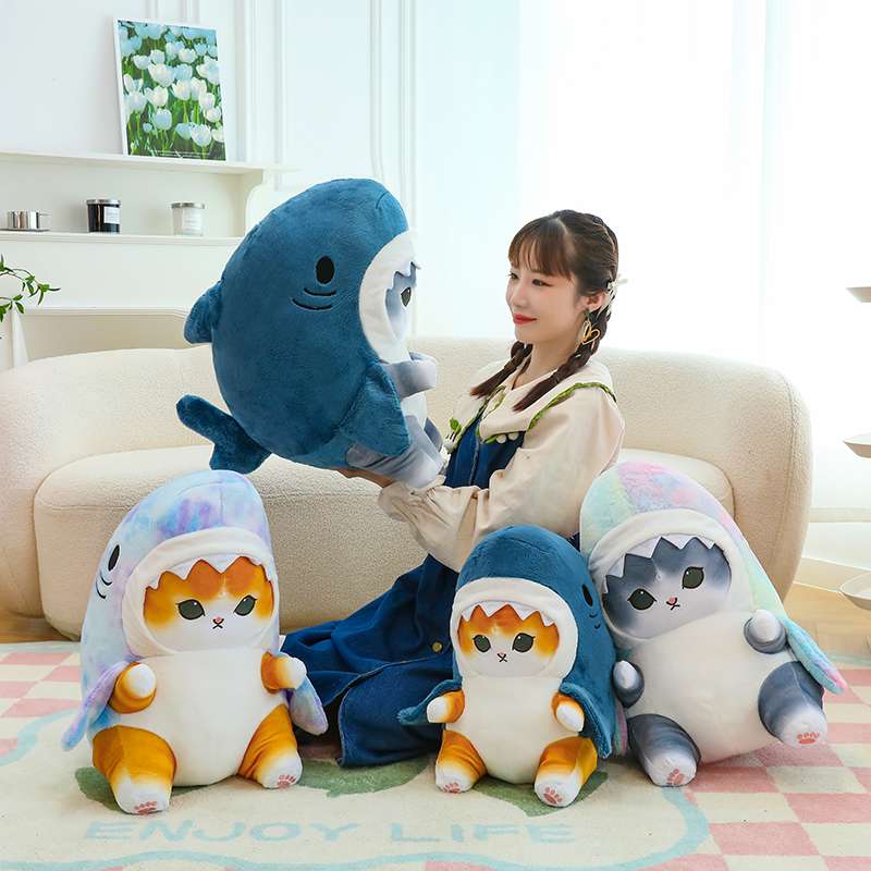 サメネコ変装ぬいぐるみセット