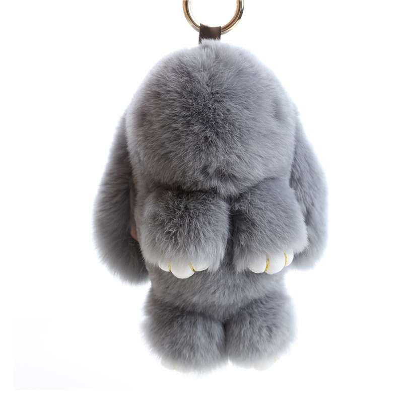 ぬいぐるみ もふもふうさぎさん キーホルダー