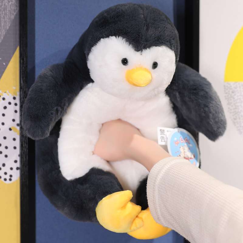 ふわふわ ペンギン 癒し ギフト向け くまぬいぐるみ #179