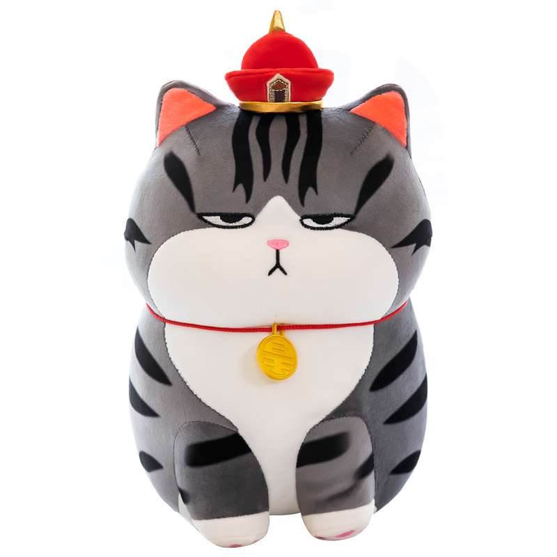 ぬいぐるみ もふもふ駅長猫の抱き枕