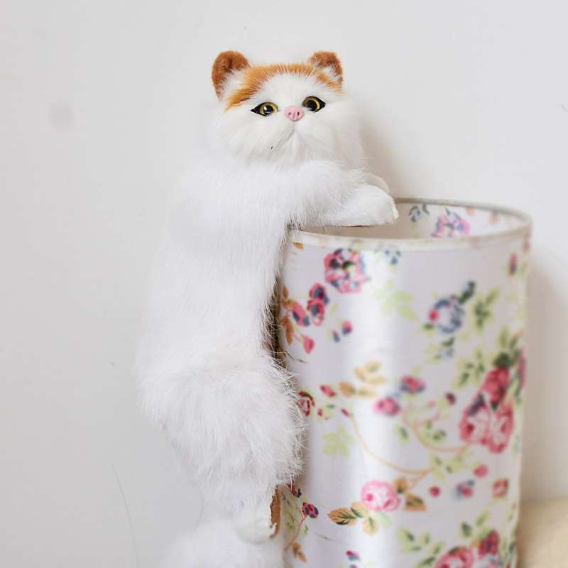 ぬいぐるみ もふもふ双子の仲良し猫ちゃん