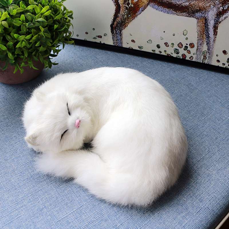 もふもふ眠り猫 ぬいぐるみ
