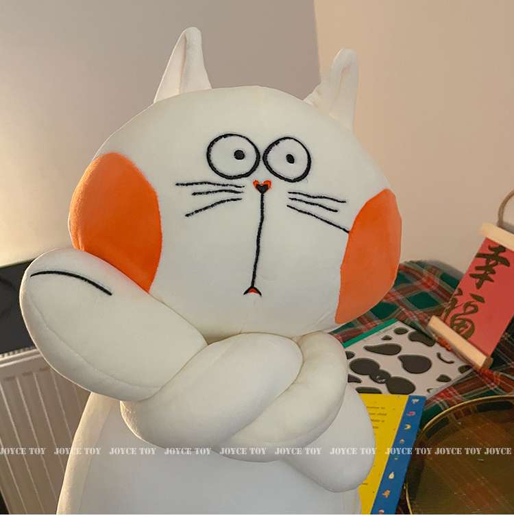 仲良し猫コンビのふわもちぬいぐるみ