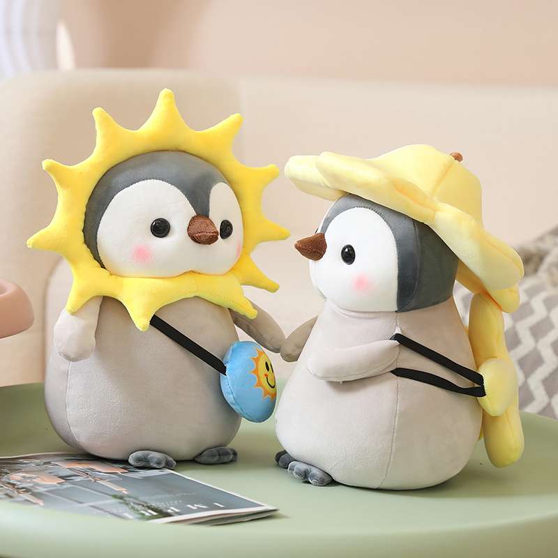 愛らしいペンギン ペンギン 癒し ギフト向け くまぬいぐるみ