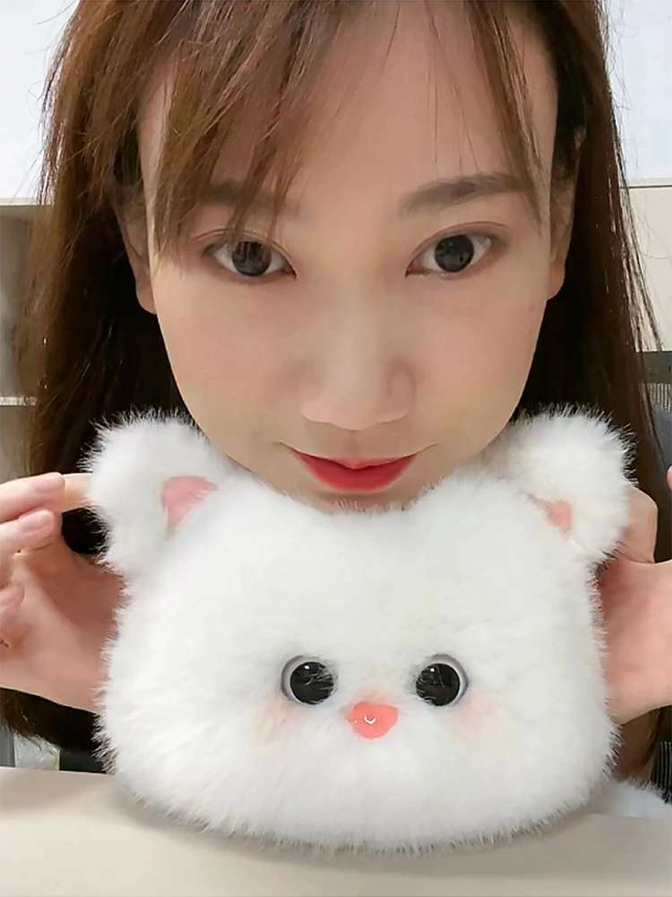 ぬいぐるみ もふもふ天使の抱き猫ちゃん