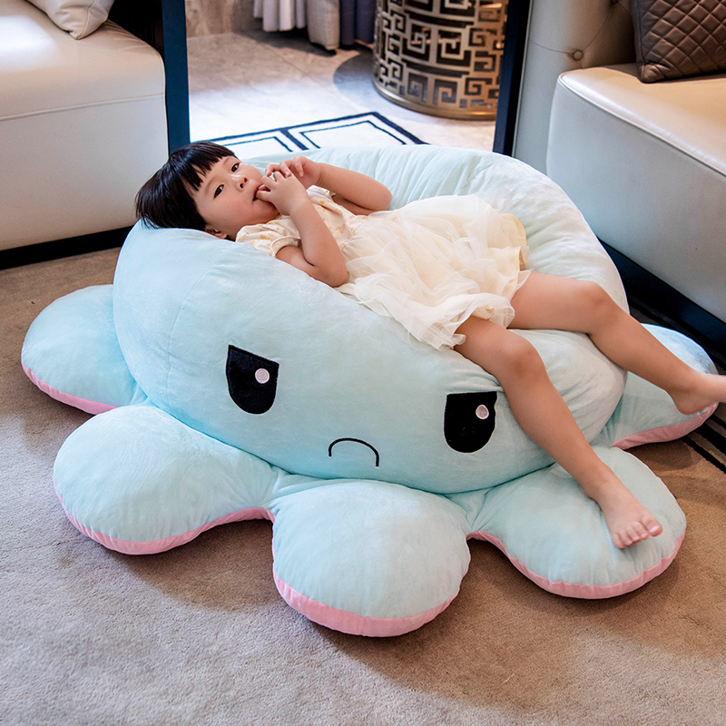 くまぬいぐるみ ふしぎなタコのくつろぎクッション
