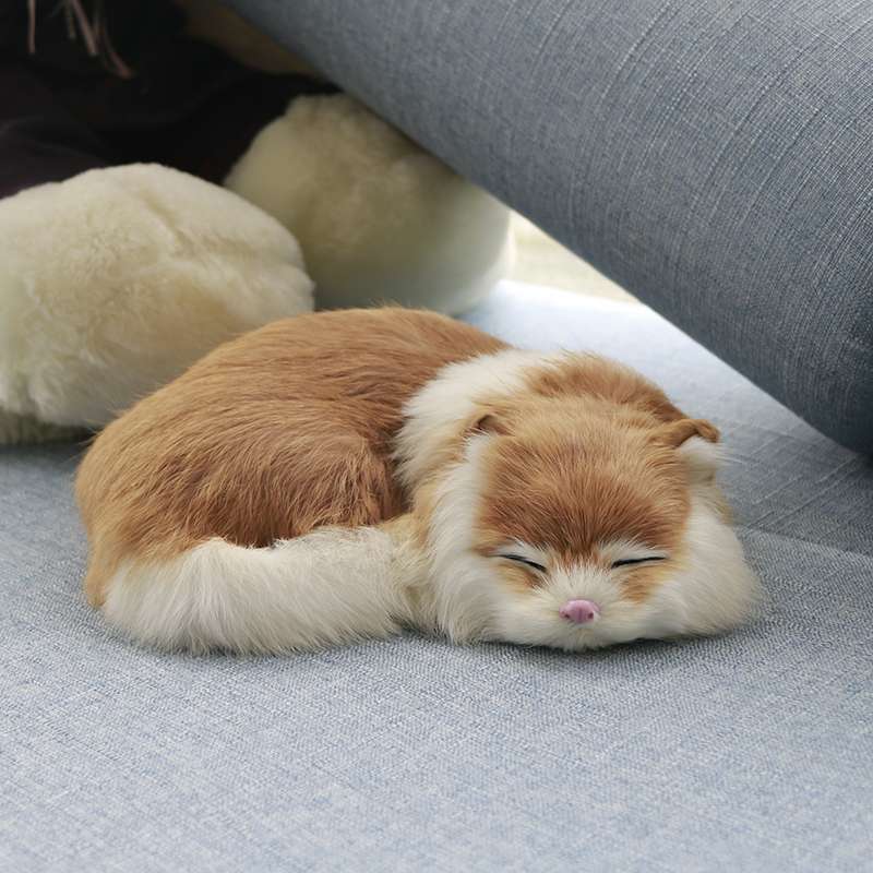 もふもふ眠り猫 ぬいぐるみ