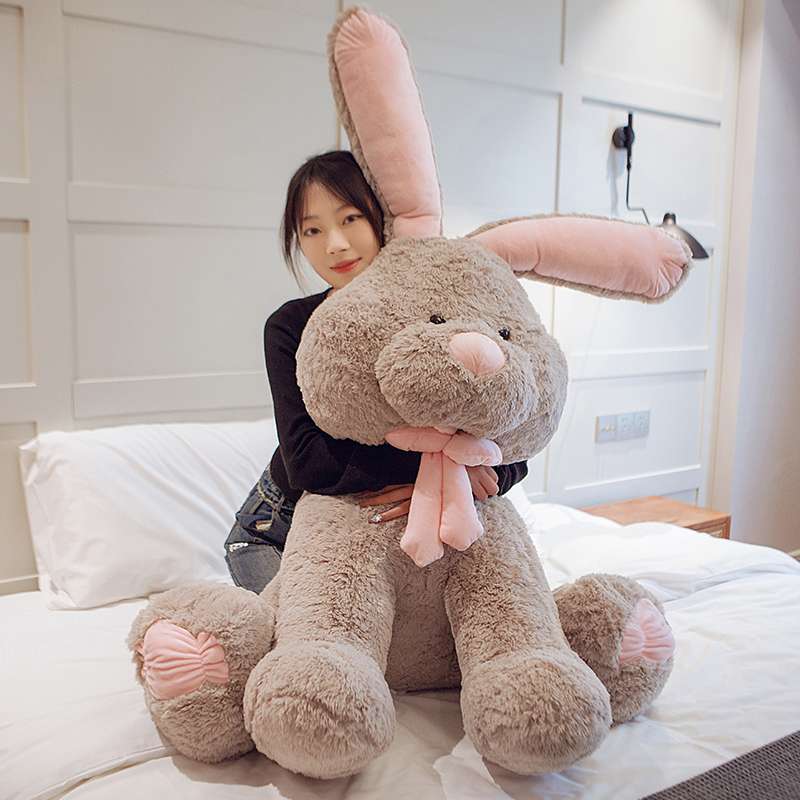 ぬいぐるみ もふもふ大きなうさぎのお友達