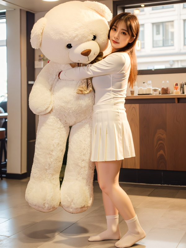 くまぬいぐるみ ふわもこ夢抱き大きなくまさん