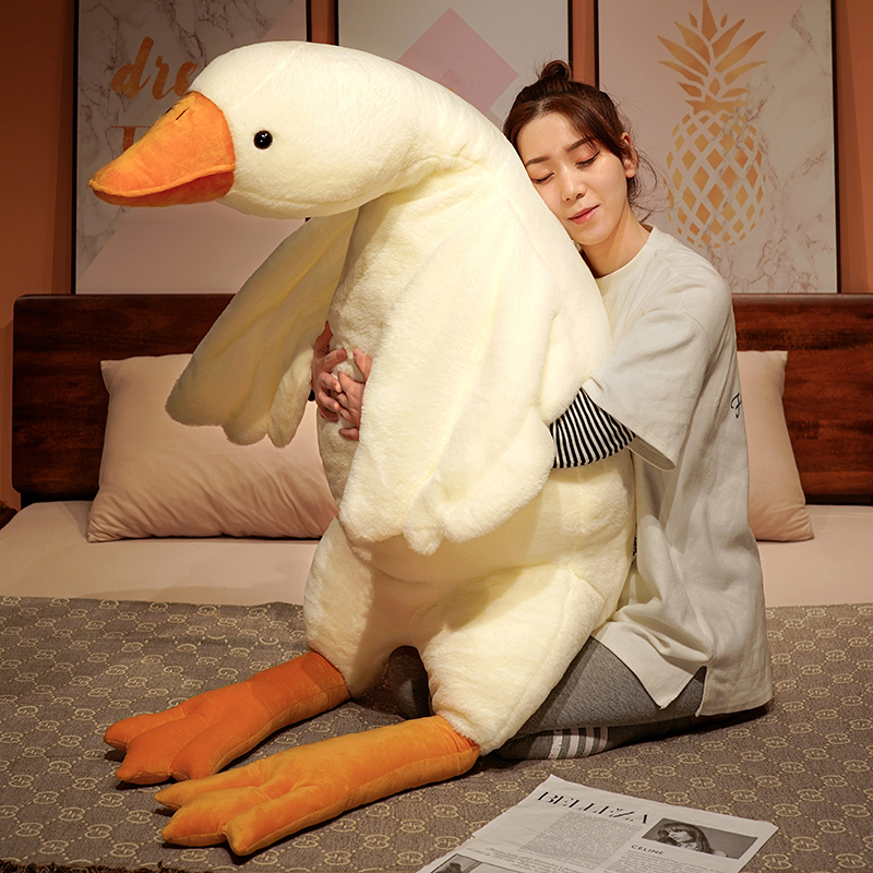 ぬいぐるみ もふもふ抱き枕アヒル