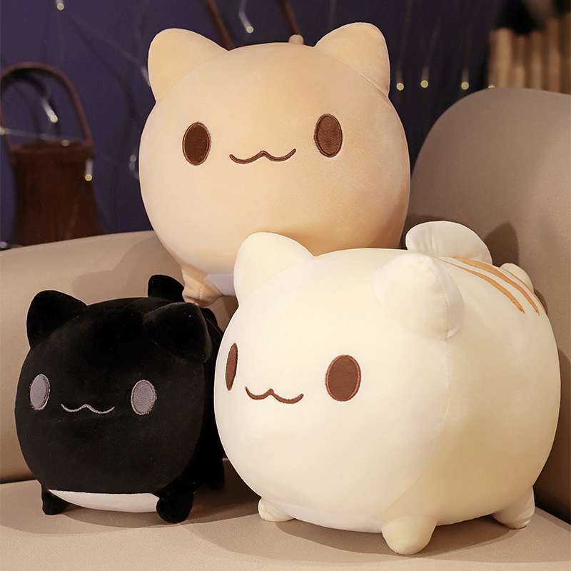 ぬいぐるみ もちもち猫ちゃんクッション