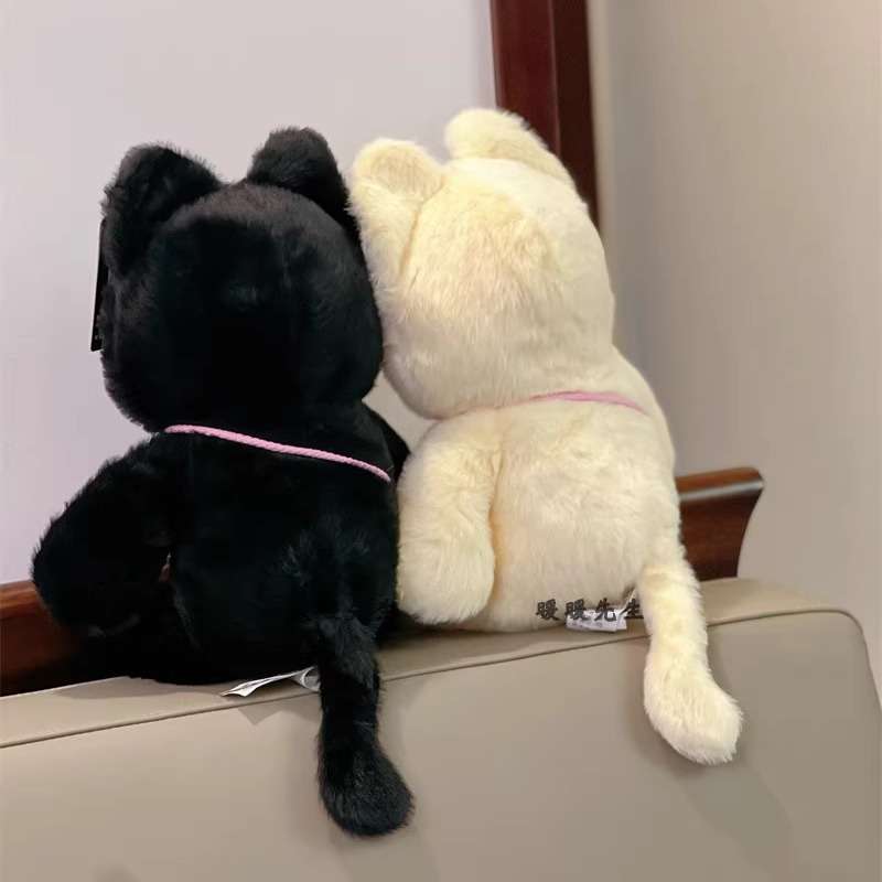 もふもふ猫のおまもりぬいぐるみ