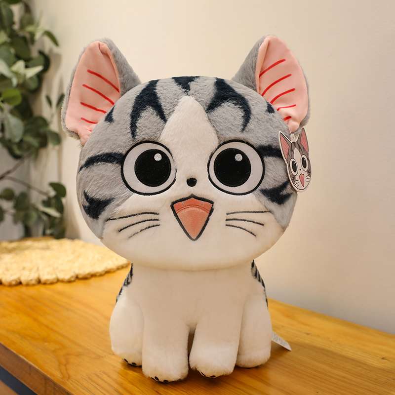 もちもち猫ちゃんぬいぐるみ