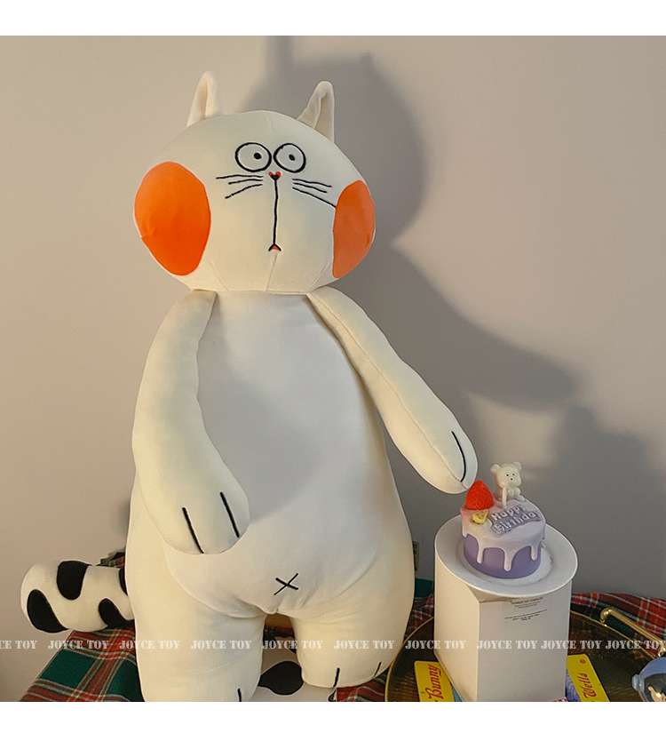 仲良し猫コンビのふわもちぬいぐるみ