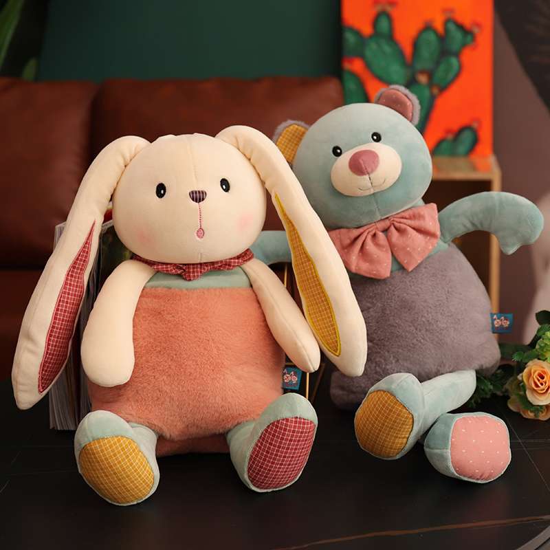 ぬいぐるみ もふもふ癒しのお耳うさぎ