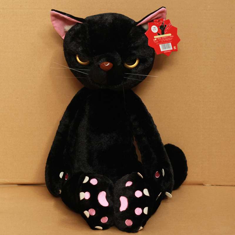 ぬいぐるみ もふもふ三毛猫のお友達