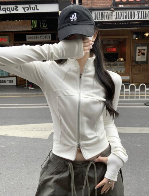 ヨガウェア トップス レディース 紫外線カット トップス 長袖 体型カバー ヨガ ジャケット