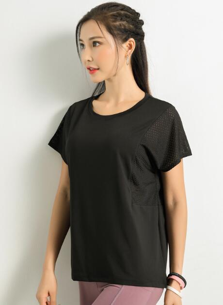 ヨガウェア 夏用レディース速乾トップス ヨガ服