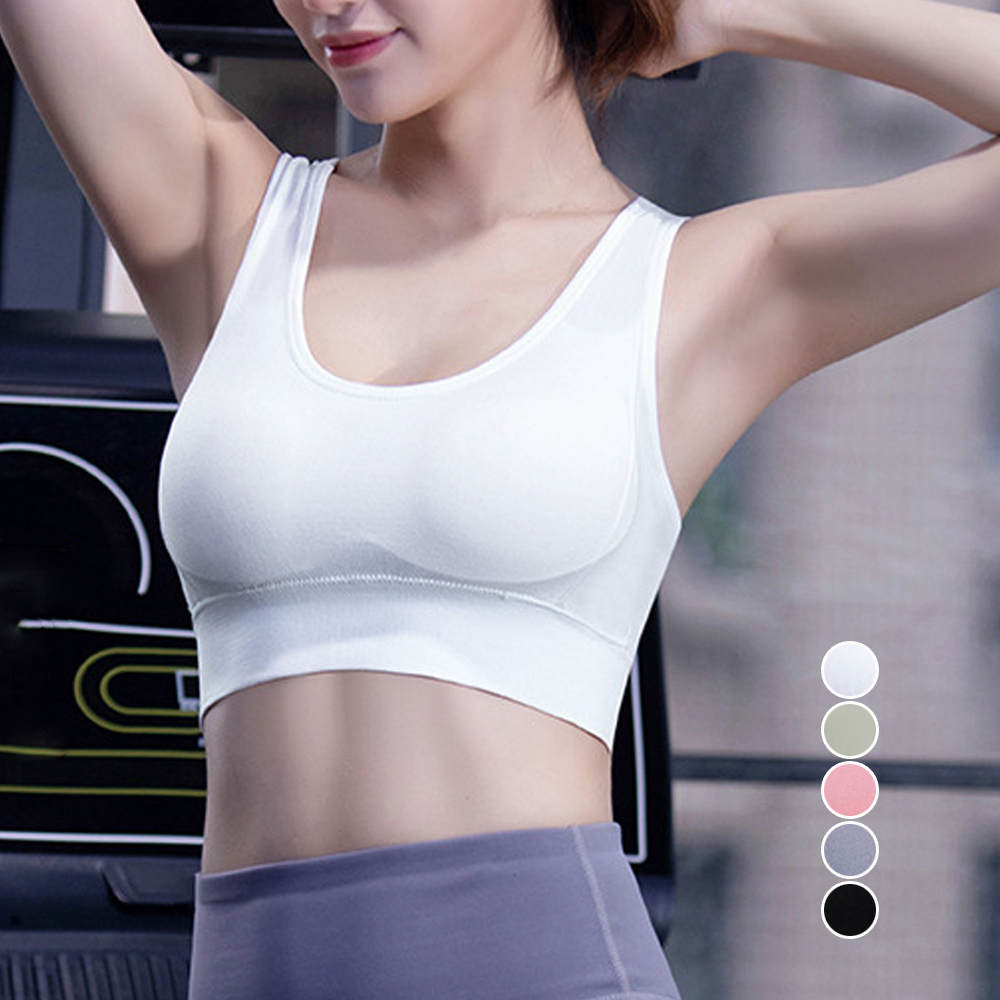 ヨガウェア ヨガブラ ノンワイヤー スポーツブラ 通気性抜群