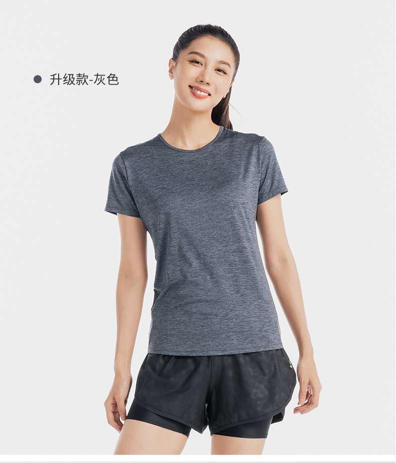 ヨガウェア 軽量ストレッチヨガTシャツ