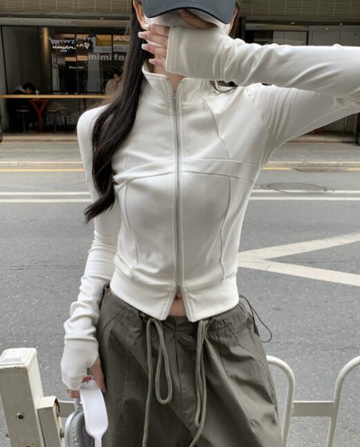 ヨガウェア トップス レディース 紫外線カット トップス 長袖 体型カバー ヨガ ジャケット