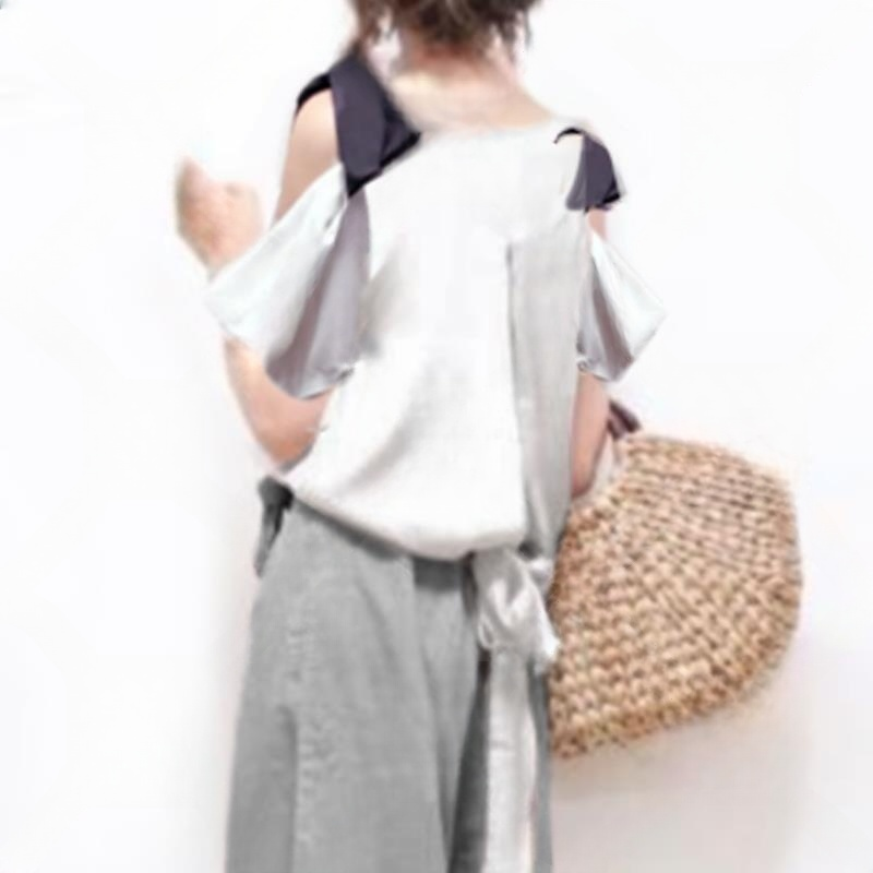 40代ファッション レディース 画像には確かにドレスは写っていませんが、ご要望に沿って40代向けの夏のカジュアルコーディネートについてと説明を考えてみました:
