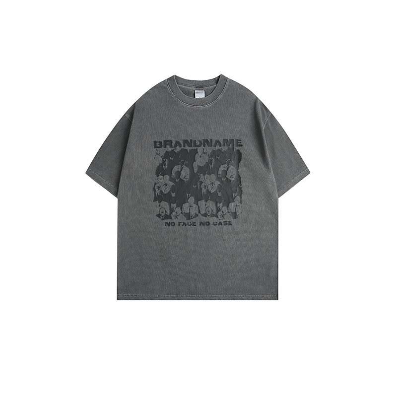 40代ファッション レディース  ヴィンテージ風グラフィックTシャツ