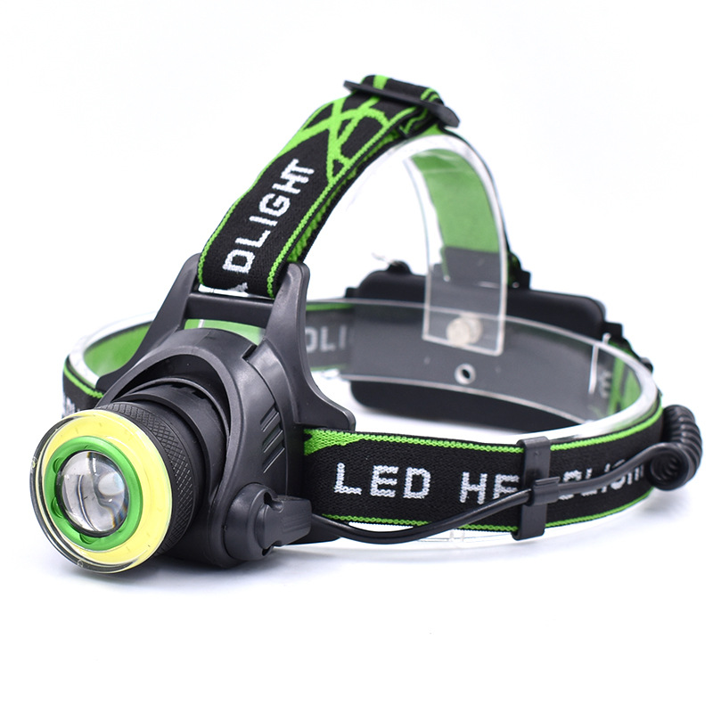 ヘッドライト 登山・トレラン対応 ズーム機能付き高輝度ヘッドライト