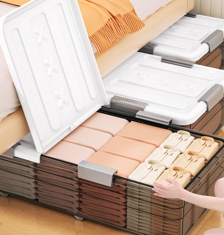 ベッド 下 収納 スライド式ベッド下収納ボックス
