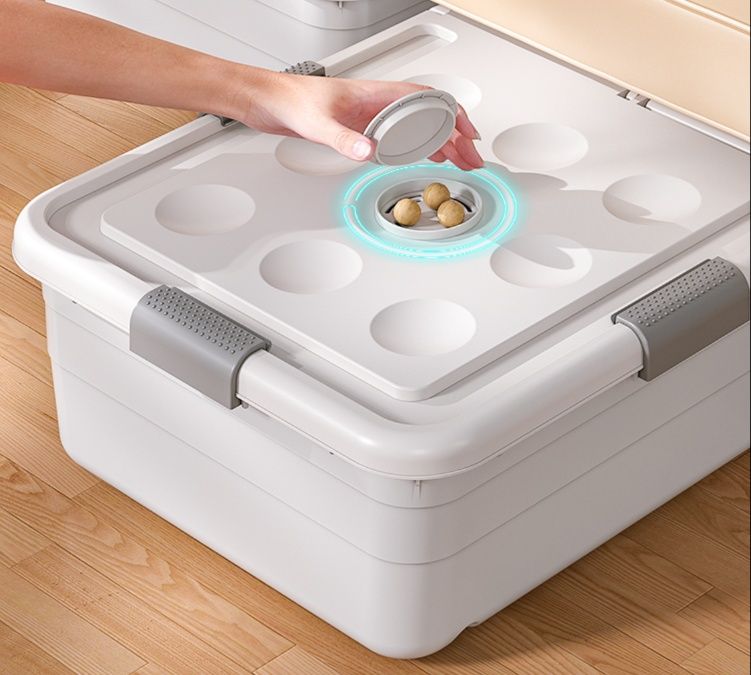 ベッド 下 収納 防湿機能付き薄型ベッド下収納ボックス