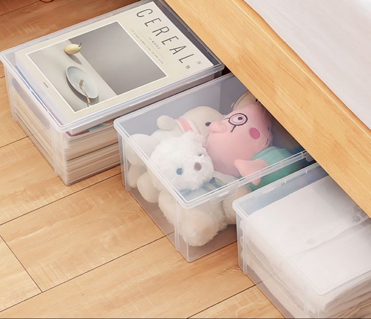ベッド 下 収納 隙間活用透明収納ケース