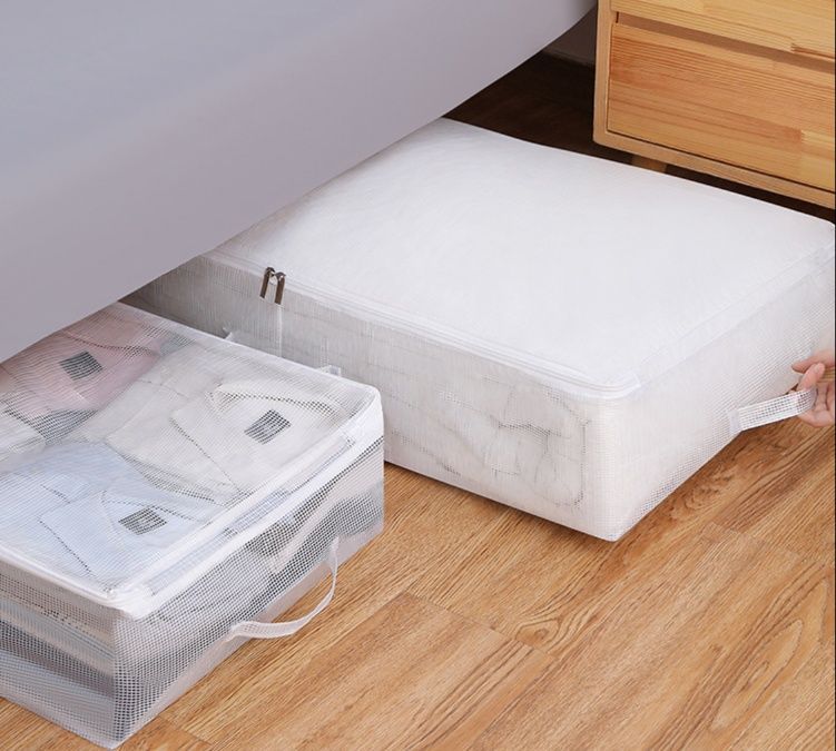 ベッド 下 収納 透明窓付きベッド下収納ボックス