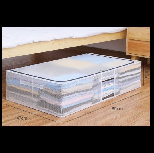 ベッド 下 収納 透明窓付きベッド下収納ボックス