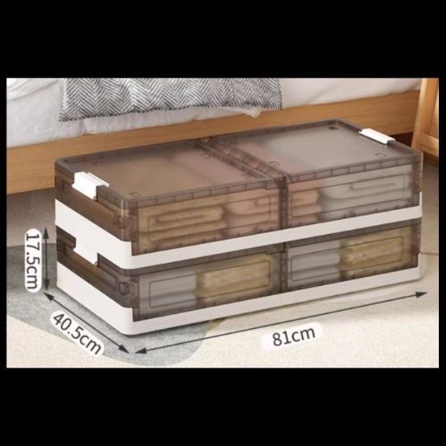 ベッド 下 収納 積み重ね可能な二段式ベッド下収納ボックス
