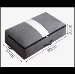 ベッド 下 収納 布製フラット収納ボックス