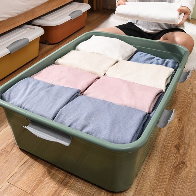 ベッド 下 収納 スライド蓋付き収納ボックス