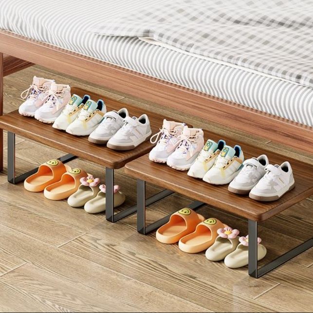 ベッド 下 収納 ベッド下スリム靴収納ラック