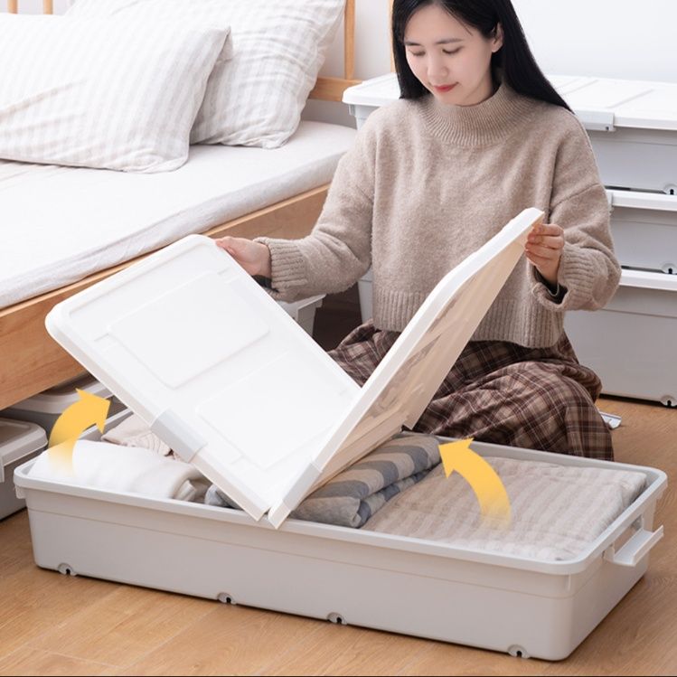 ベッド 下 収納 両開き楽々ベッド下収納ボックス