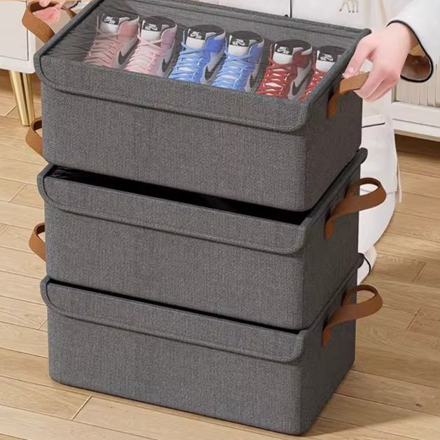 ベッド 下 収納 積み重ね可能な靴収納ボックス