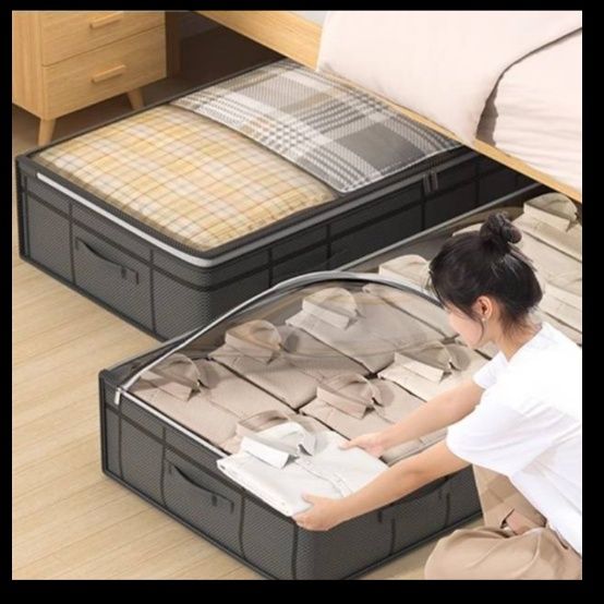 ベッド 下 収納 多機能透明窓付きベッド下収納ケース
